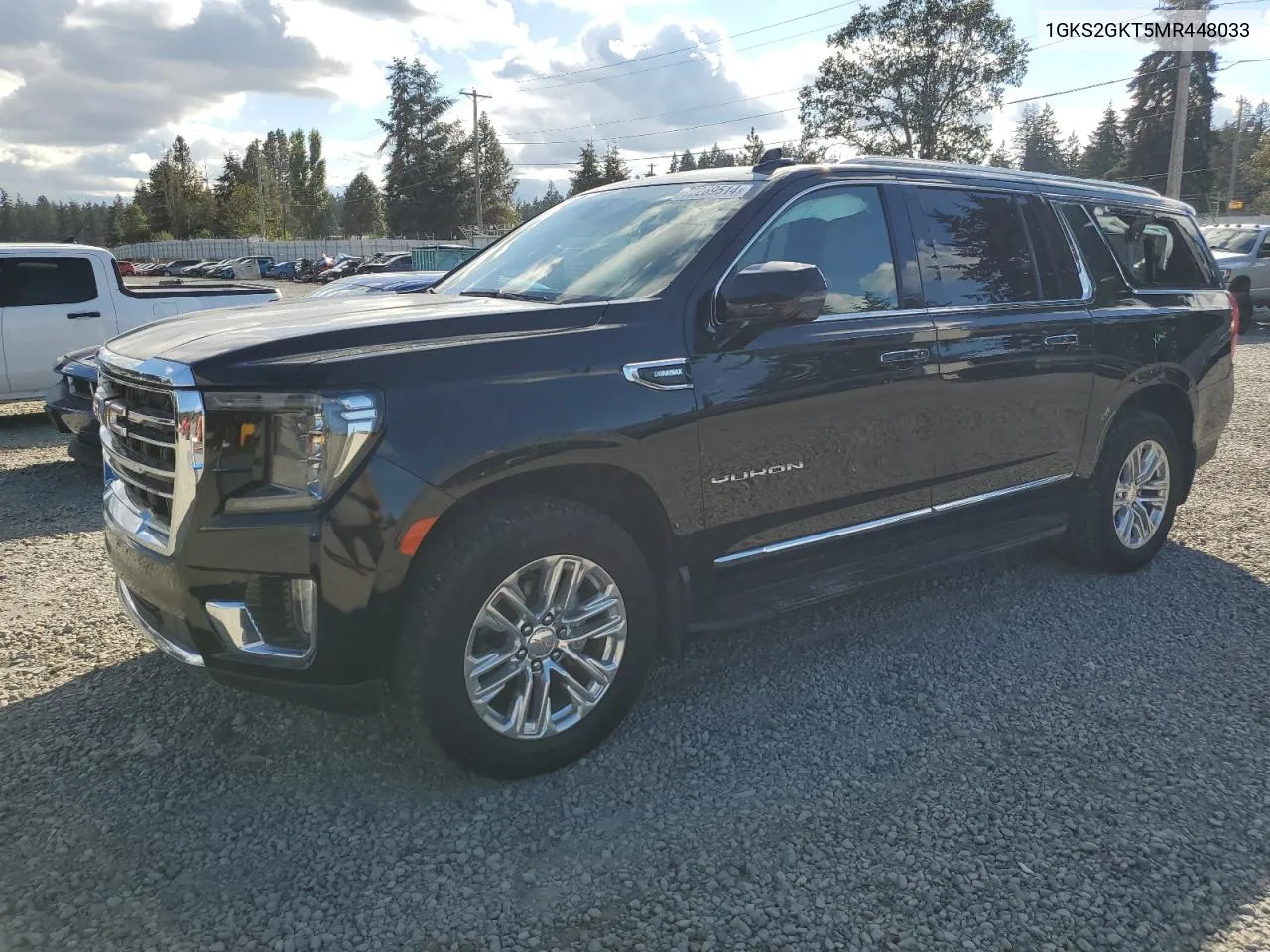 2021 GMC Yukon Xl K1500 Slt VIN: 1GKS2GKT5MR448033 Lot: 72269514