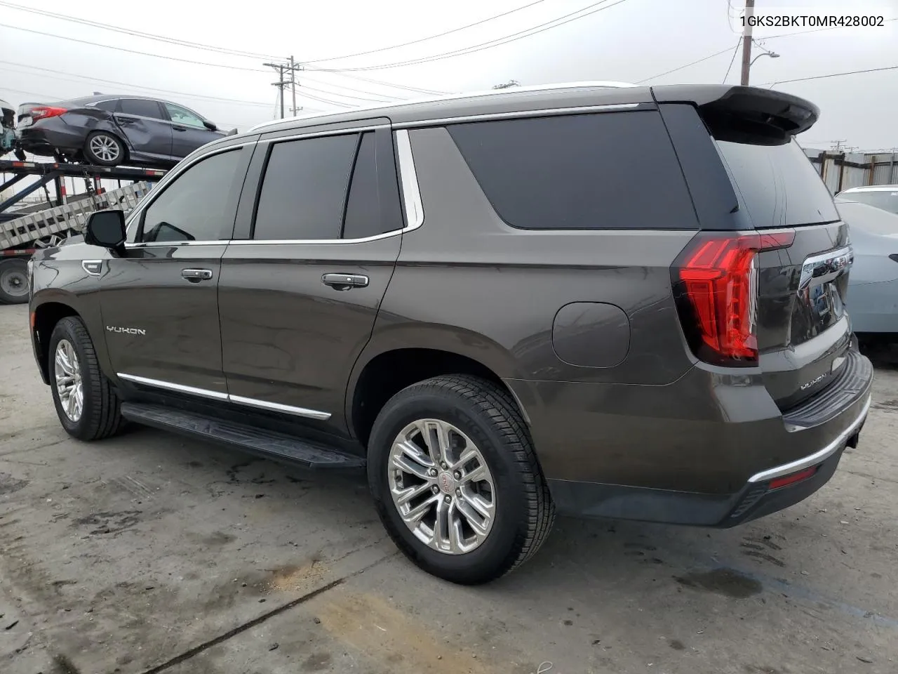 2021 GMC Yukon Slt VIN: 1GKS2BKT0MR428002 Lot: 74498364