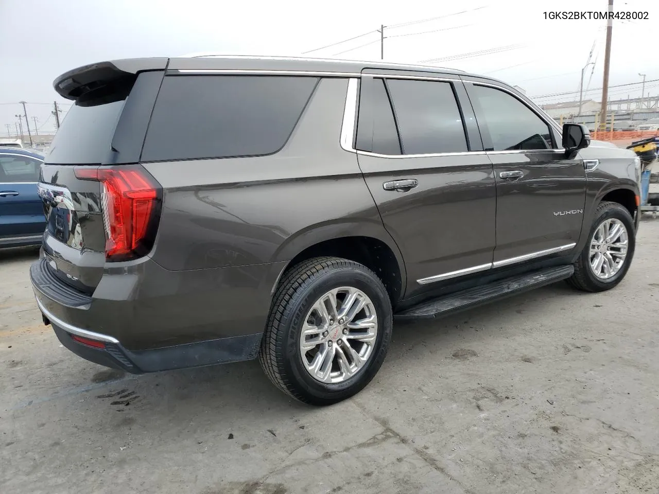 2021 GMC Yukon Slt VIN: 1GKS2BKT0MR428002 Lot: 74498364