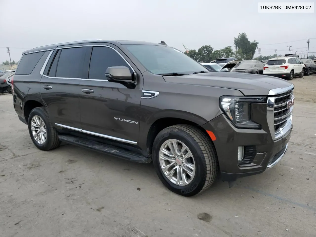 2021 GMC Yukon Slt VIN: 1GKS2BKT0MR428002 Lot: 74498364