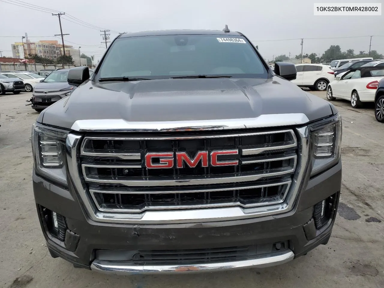 2021 GMC Yukon Slt VIN: 1GKS2BKT0MR428002 Lot: 74498364