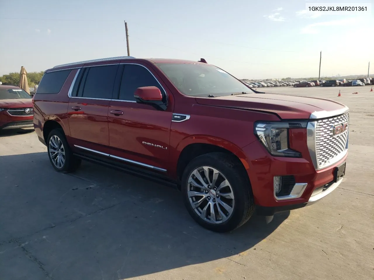 2021 GMC Yukon Xl Denali VIN: 1GKS2JKL8MR201361 Lot: 75253414