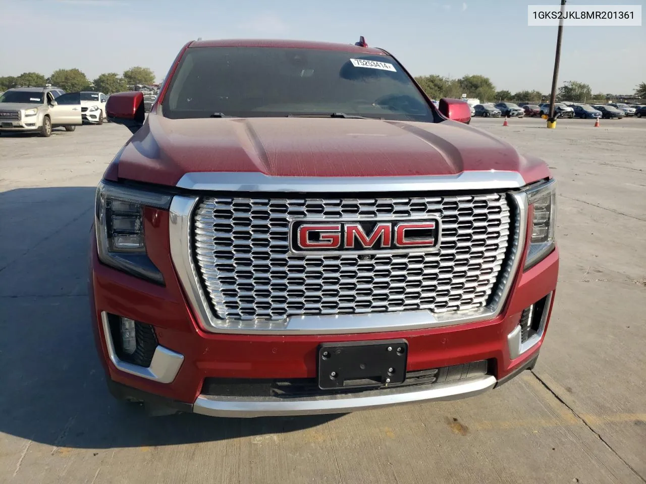 2021 GMC Yukon Xl Denali VIN: 1GKS2JKL8MR201361 Lot: 75253414