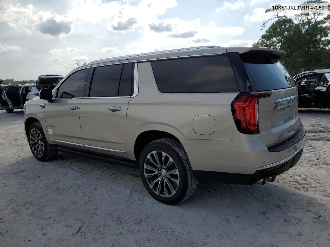 2021 GMC Yukon Xl Denali VIN: 1GKS1JKL9MR147250 Lot: 76170314