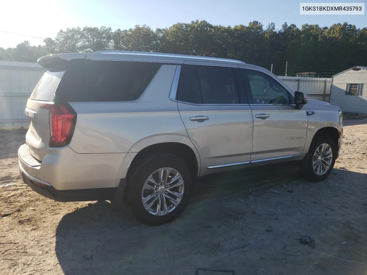 2021 GMC Yukon Slt VIN: 1GKS1BKDXMR435793 Lot: 76443834