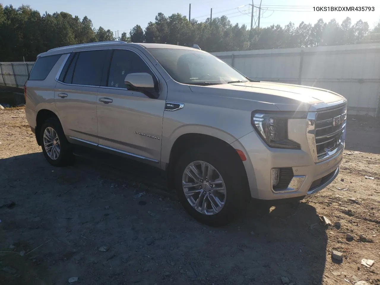 2021 GMC Yukon Slt VIN: 1GKS1BKDXMR435793 Lot: 76443834