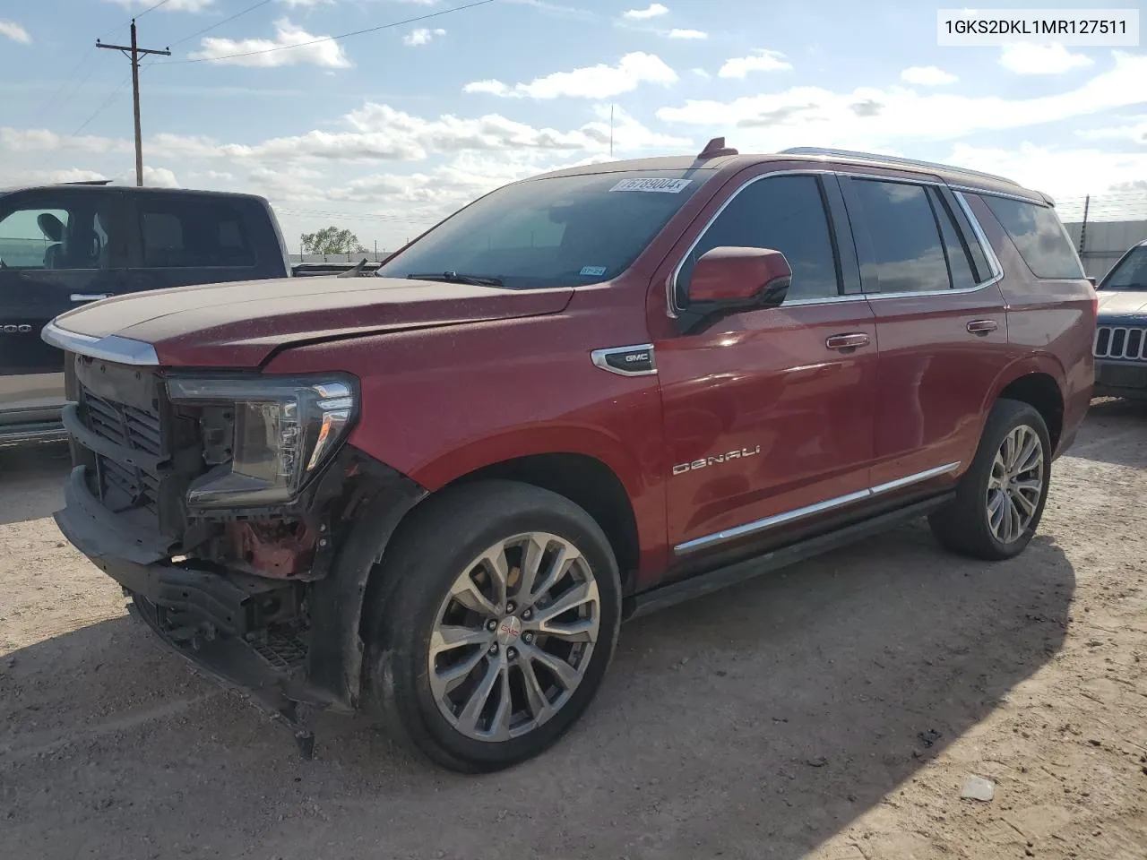 2021 GMC Yukon Denali VIN: 1GKS2DKL1MR127511 Lot: 76789004