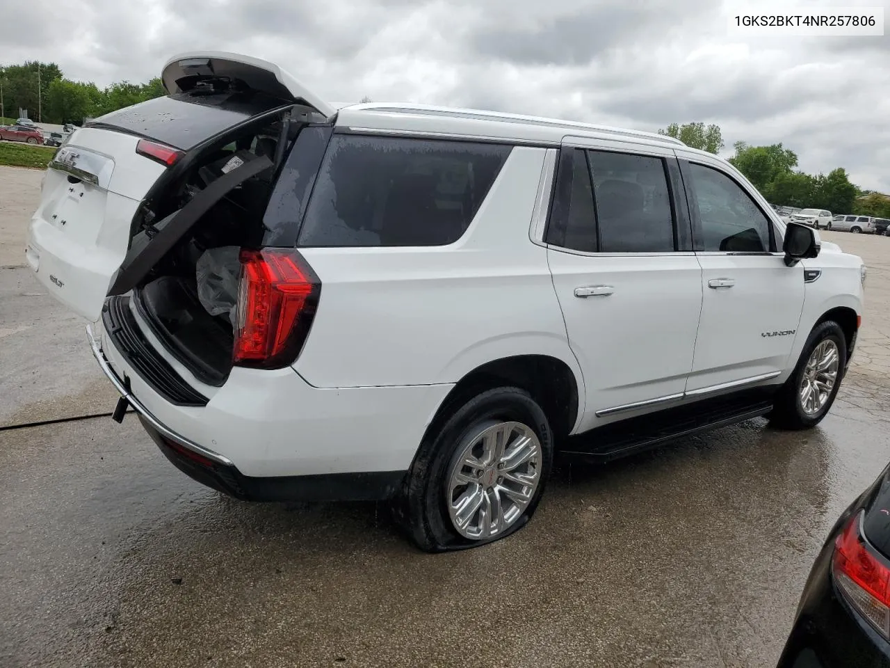 2022 GMC Yukon Slt VIN: 1GKS2BKT4NR257806 Lot: 53239674