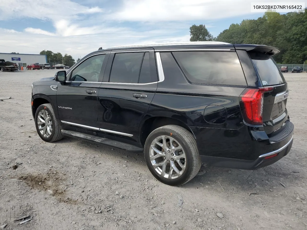 2022 GMC Yukon Slt VIN: 1GKS2BKD7NR165422 Lot: 70205914