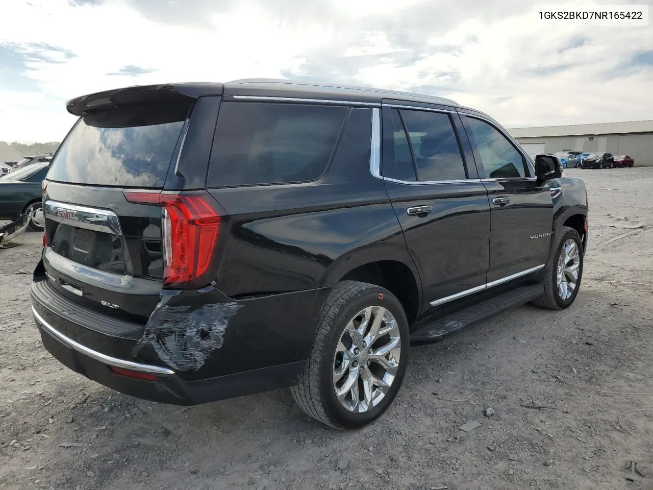 2022 GMC Yukon Slt VIN: 1GKS2BKD7NR165422 Lot: 70205914