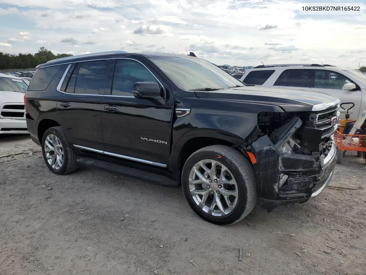 2022 GMC Yukon Slt VIN: 1GKS2BKD7NR165422 Lot: 70205914