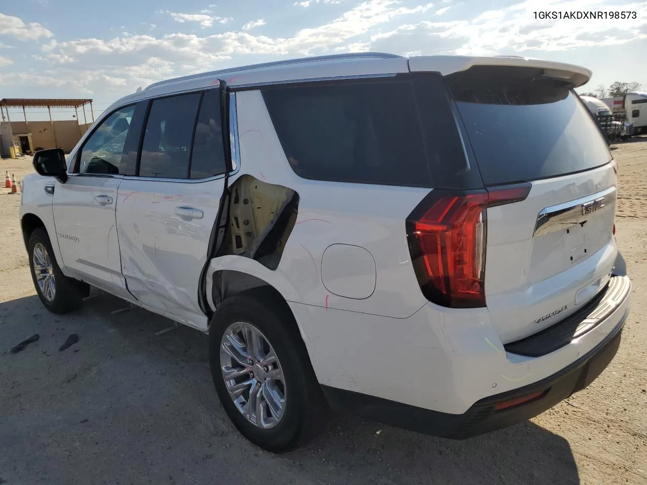 2022 GMC Yukon Sle VIN: 1GKS1AKDXNR198573 Lot: 70461594