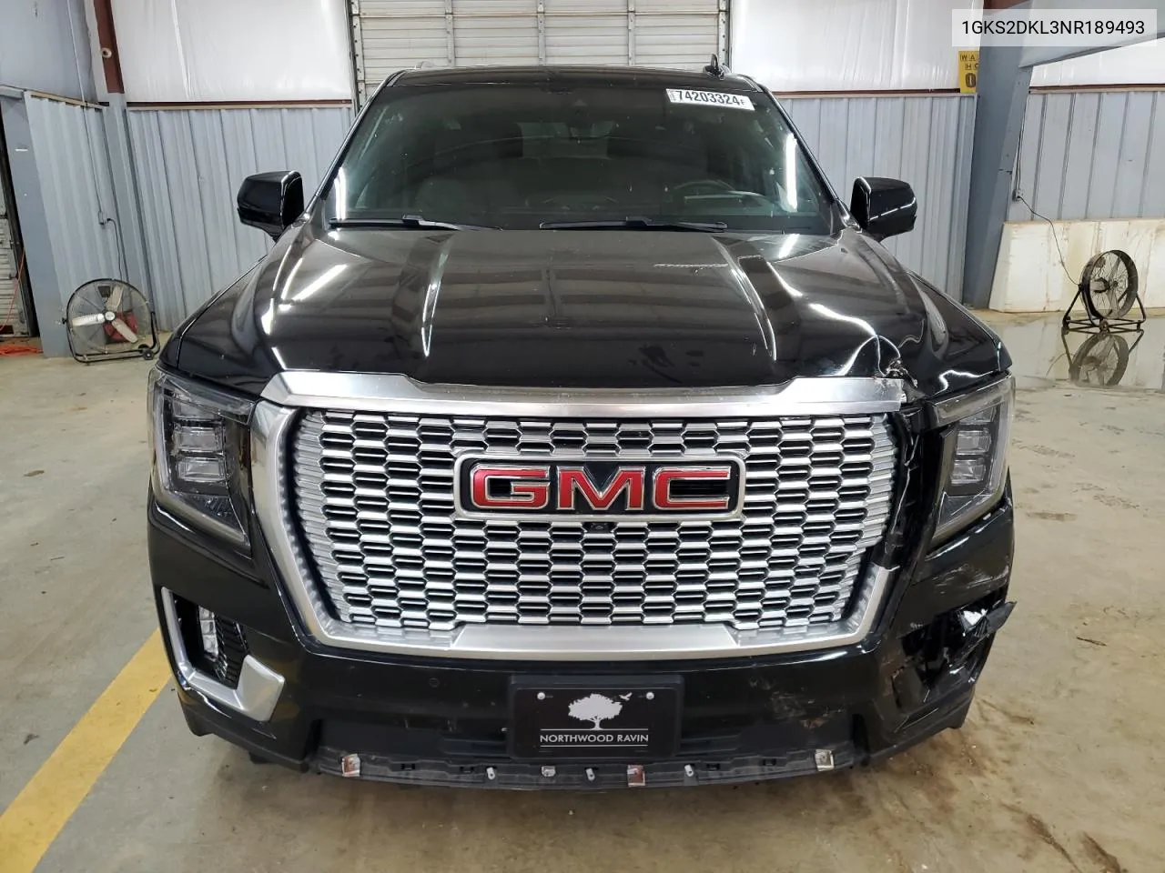 2022 GMC Yukon Denali VIN: 1GKS2DKL3NR189493 Lot: 74203324