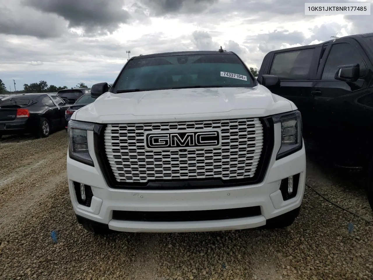 2022 GMC Yukon Xl Denali VIN: 1GKS1JKT8NR177485 Lot: 74337104