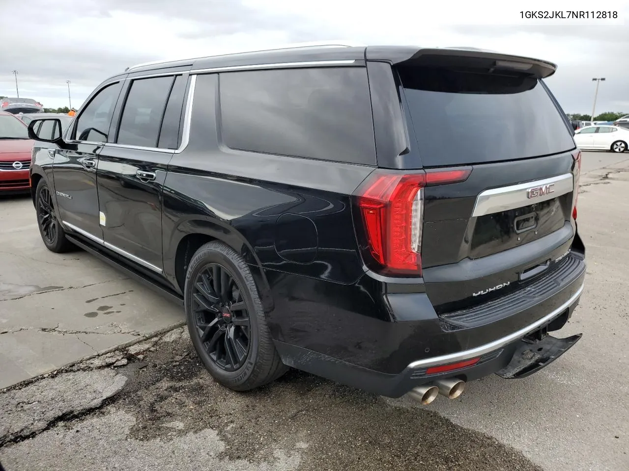 2022 GMC Yukon Xl Denali VIN: 1GKS2JKL7NR112818 Lot: 75061694