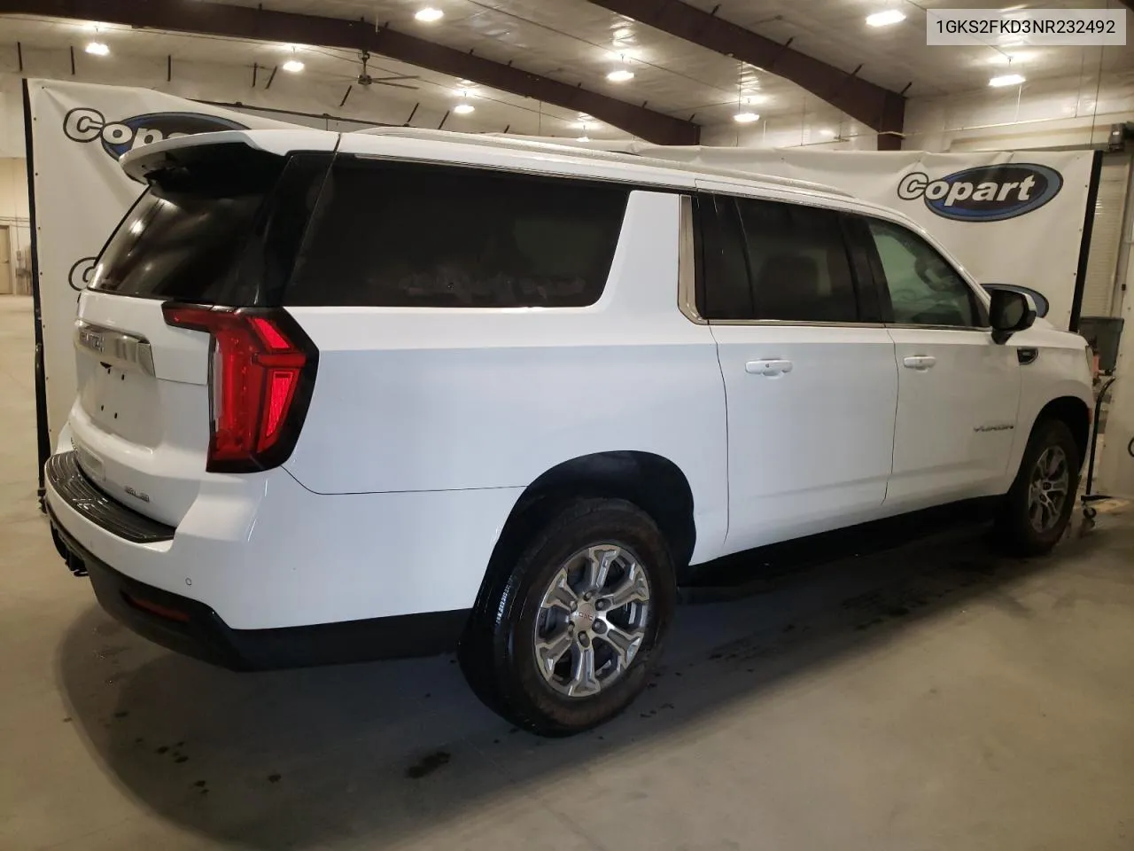 1GKS2FKD3NR232492 2022 GMC Yukon Xl K1500 Sle