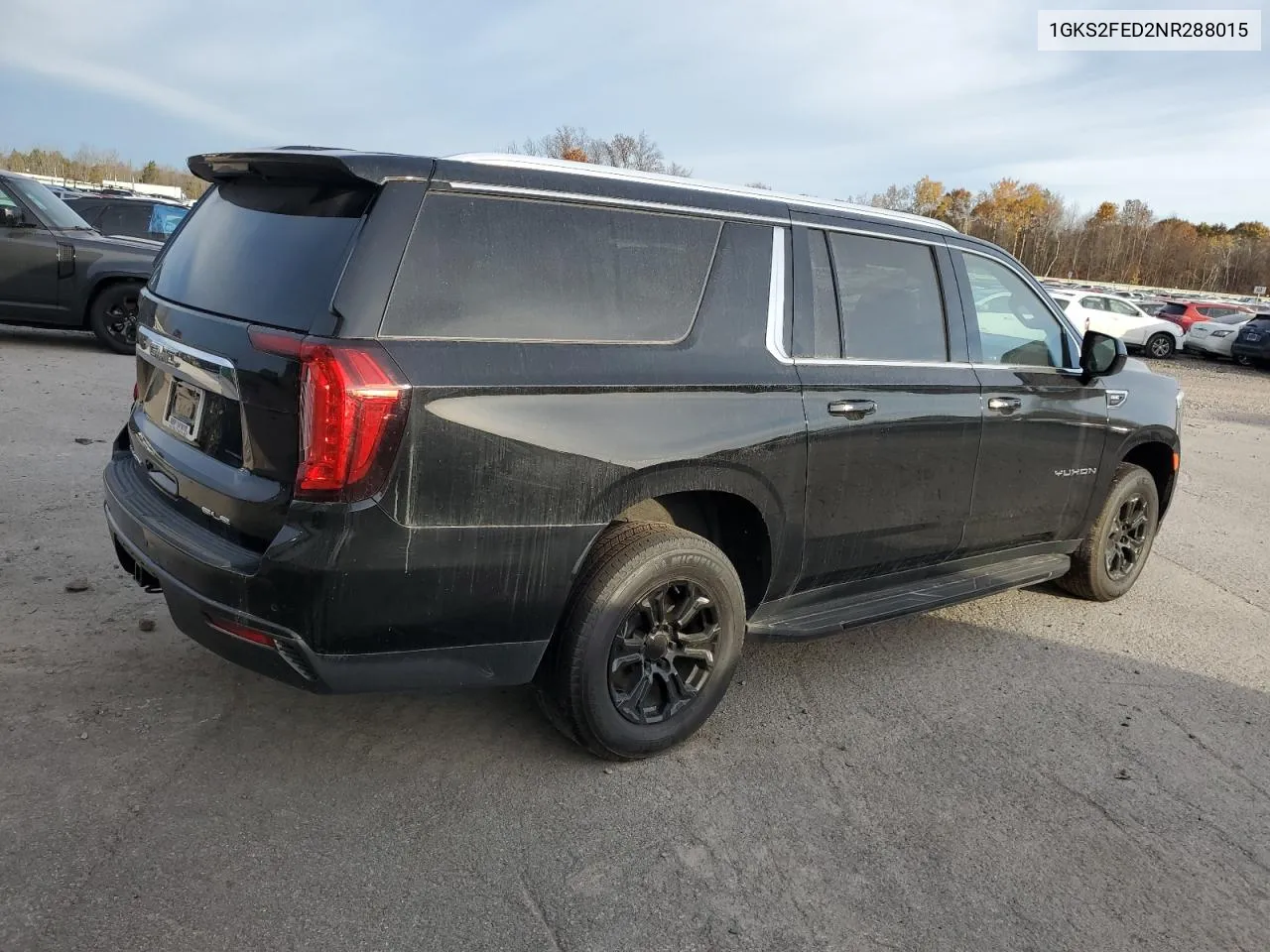 1GKS2FED2NR288015 2022 GMC Yukon Xl K1500 Sle