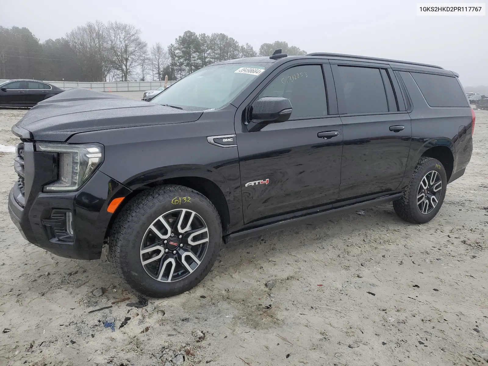 2023 GMC Yukon Xl K1500 At4 VIN: 1GKS2HKD2PR117767 Lot: 39498684