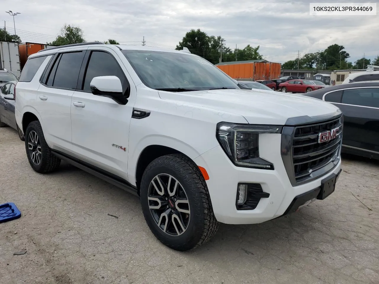 2023 GMC Yukon At4 VIN: 1GKS2CKL3PR344069 Lot: 55419254