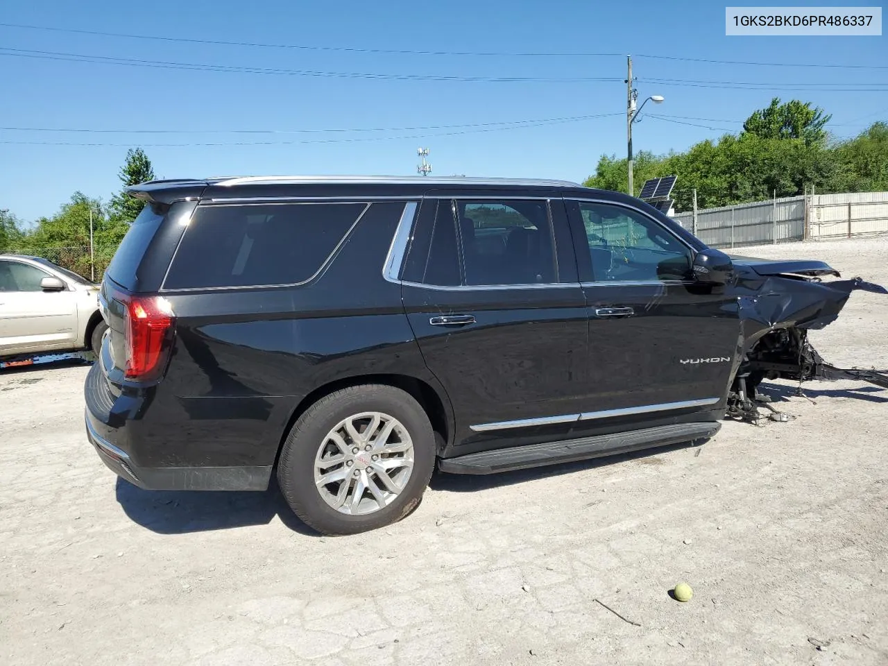 2023 GMC Yukon Slt VIN: 1GKS2BKD6PR486337 Lot: 58232134