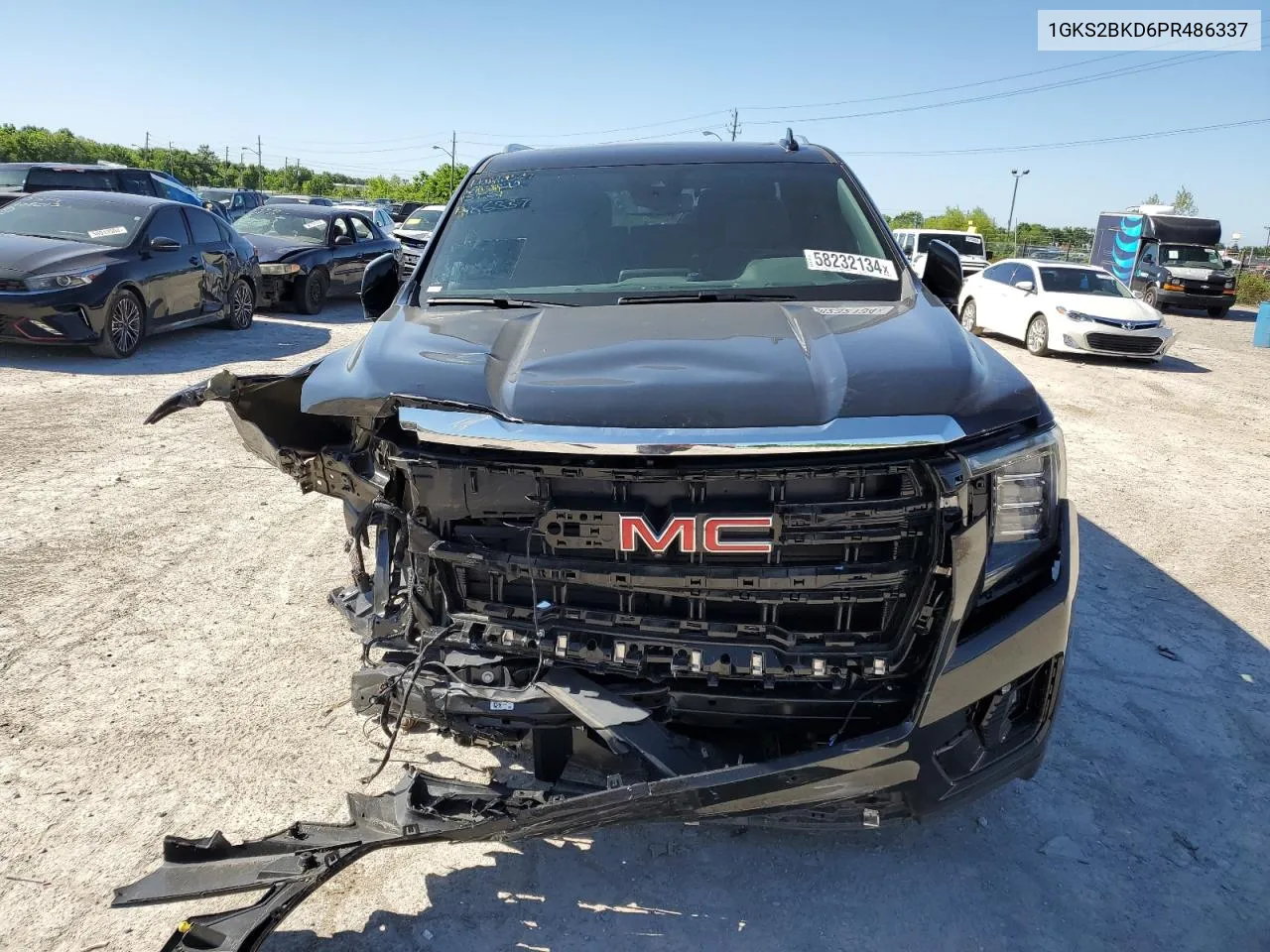 2023 GMC Yukon Slt VIN: 1GKS2BKD6PR486337 Lot: 58232134