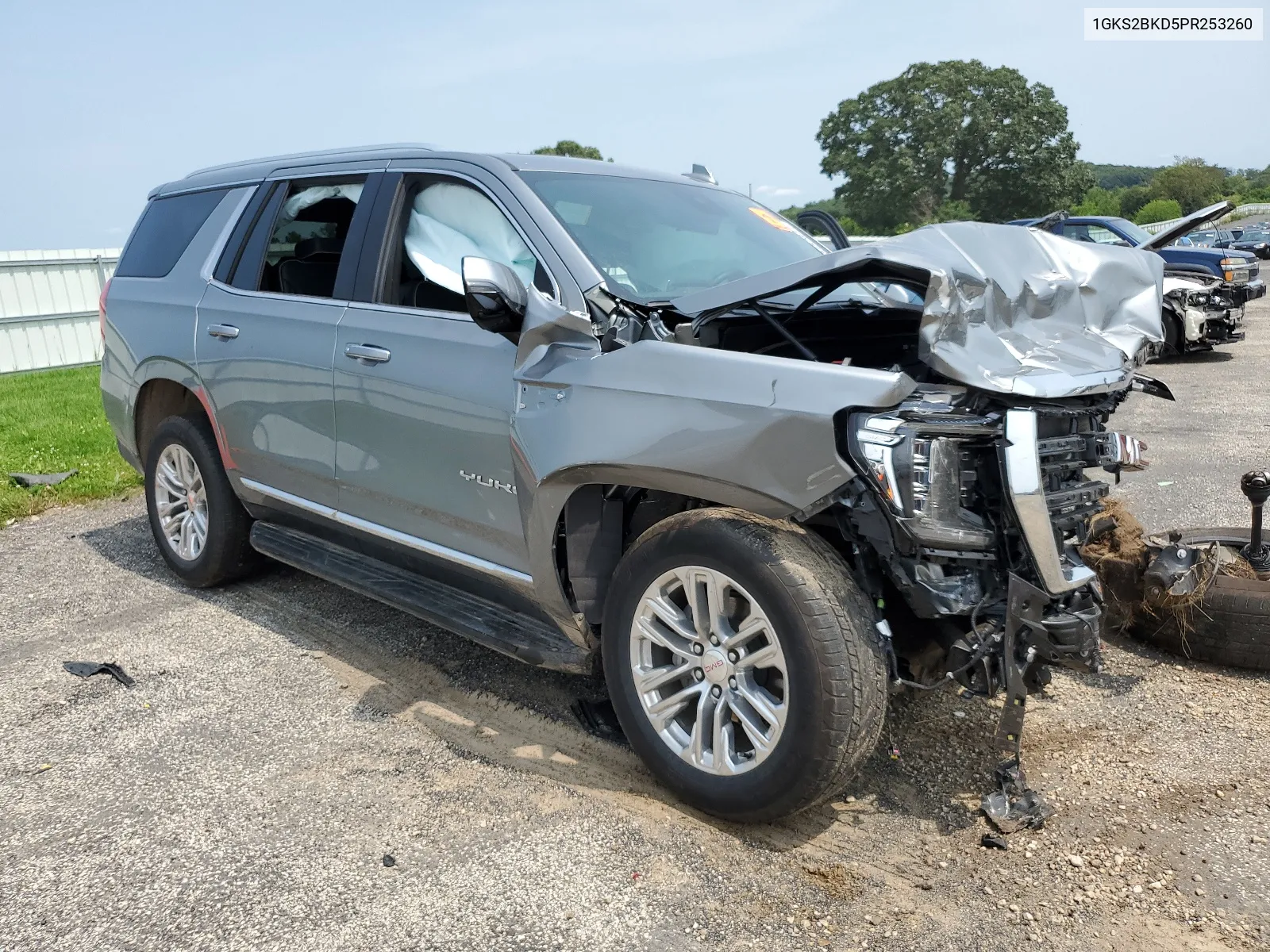 2023 GMC Yukon Slt VIN: 1GKS2BKD5PR253260 Lot: 64152844