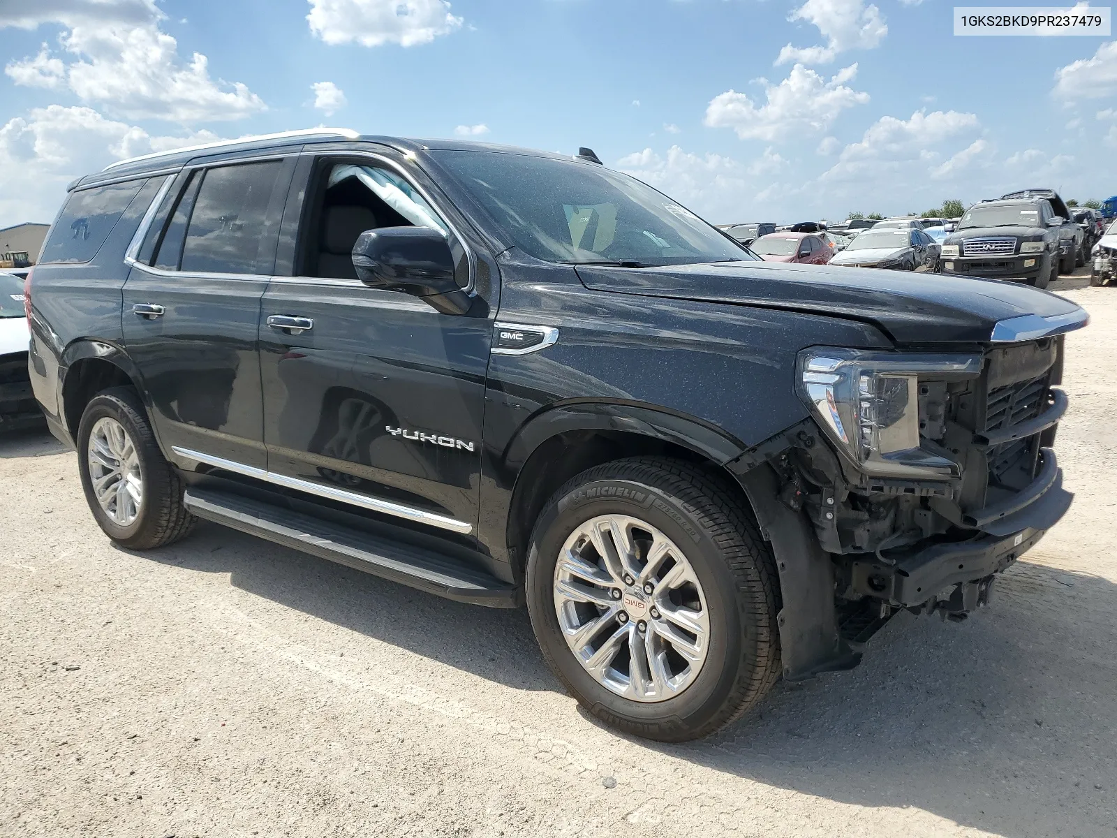 2023 GMC Yukon Slt VIN: 1GKS2BKD9PR237479 Lot: 64617264