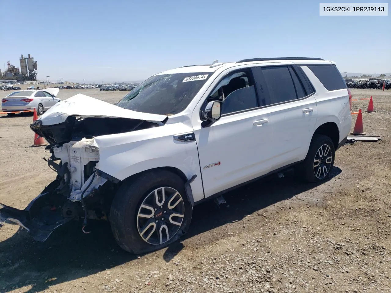 2023 GMC Yukon At4 VIN: 1GKS2CKL1PR239143 Lot: 68730574