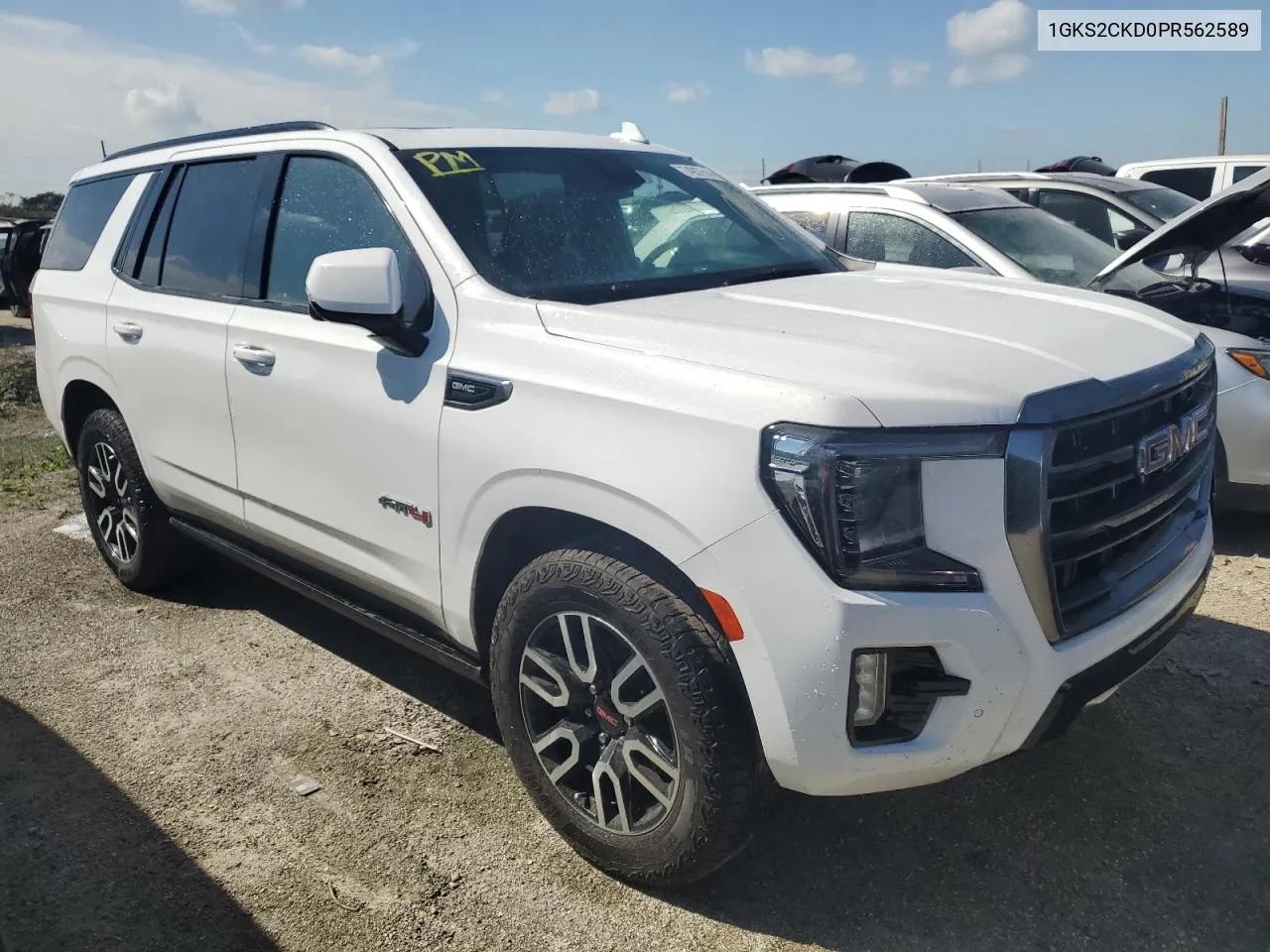 2023 GMC Yukon At4 VIN: 1GKS2CKD0PR562589 Lot: 74937514