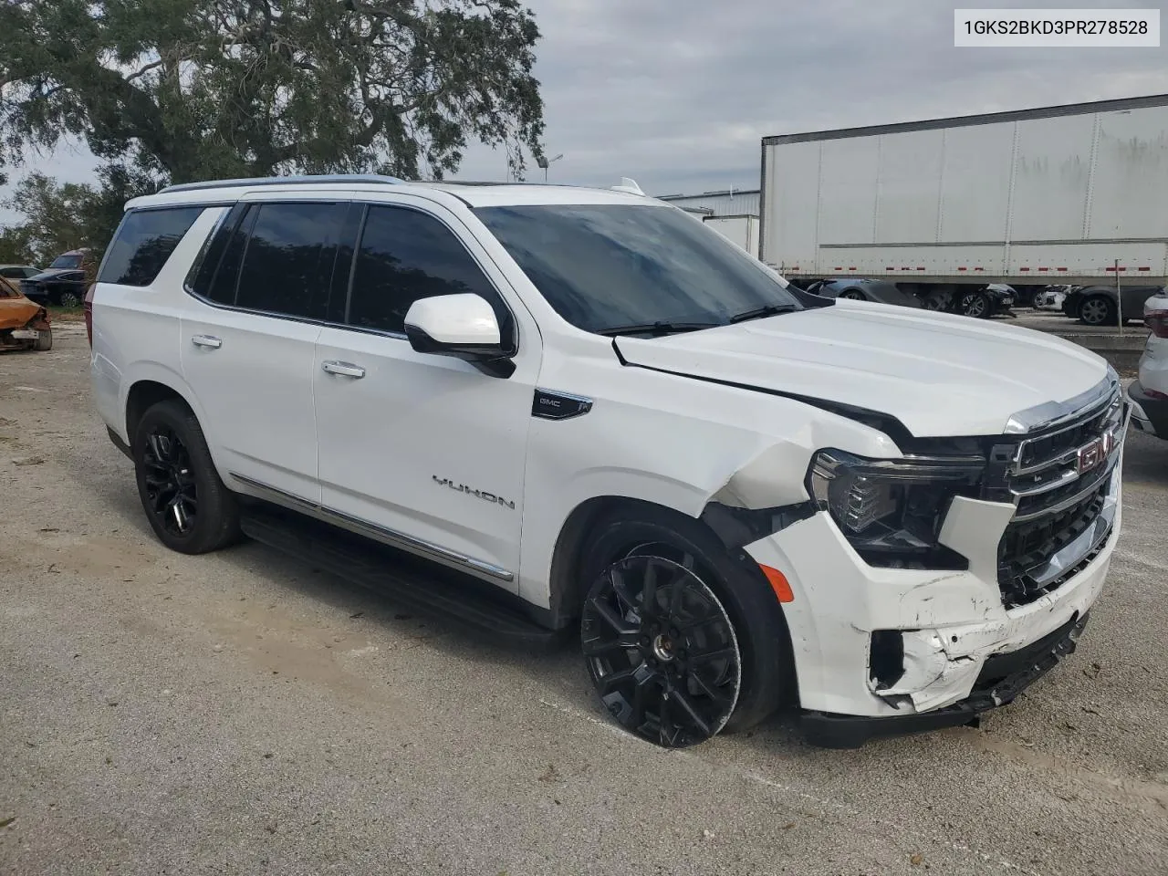 2023 GMC Yukon Slt VIN: 1GKS2BKD3PR278528 Lot: 74959104