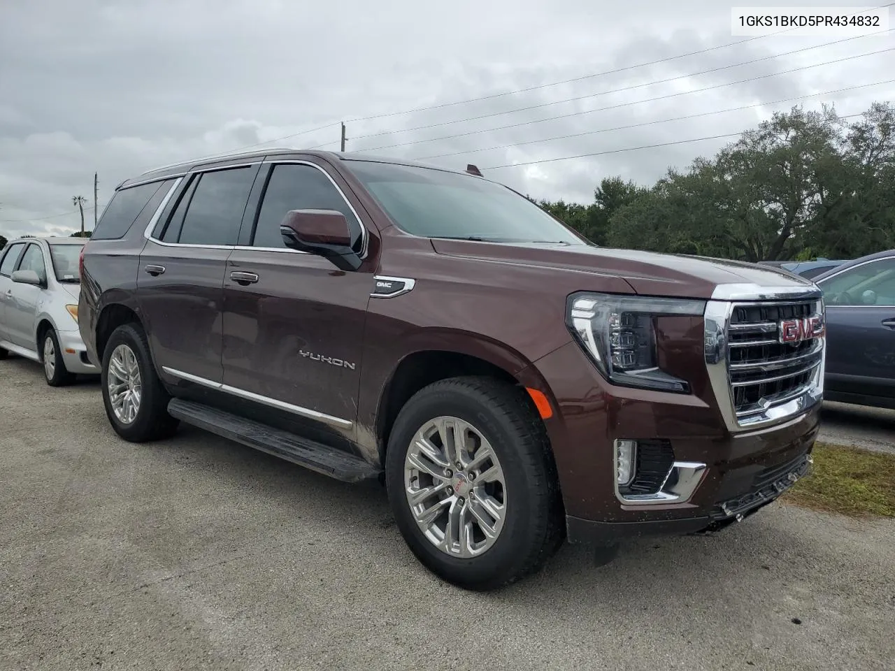 2023 GMC Yukon Slt VIN: 1GKS1BKD5PR434832 Lot: 75084494