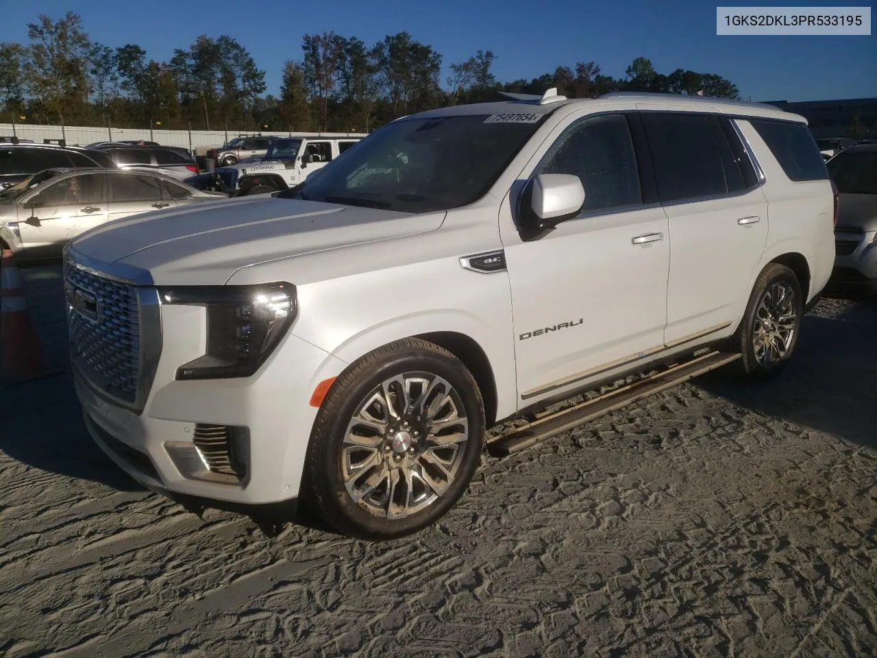 2023 GMC Yukon Denali VIN: 1GKS2DKL3PR533195 Lot: 75497654