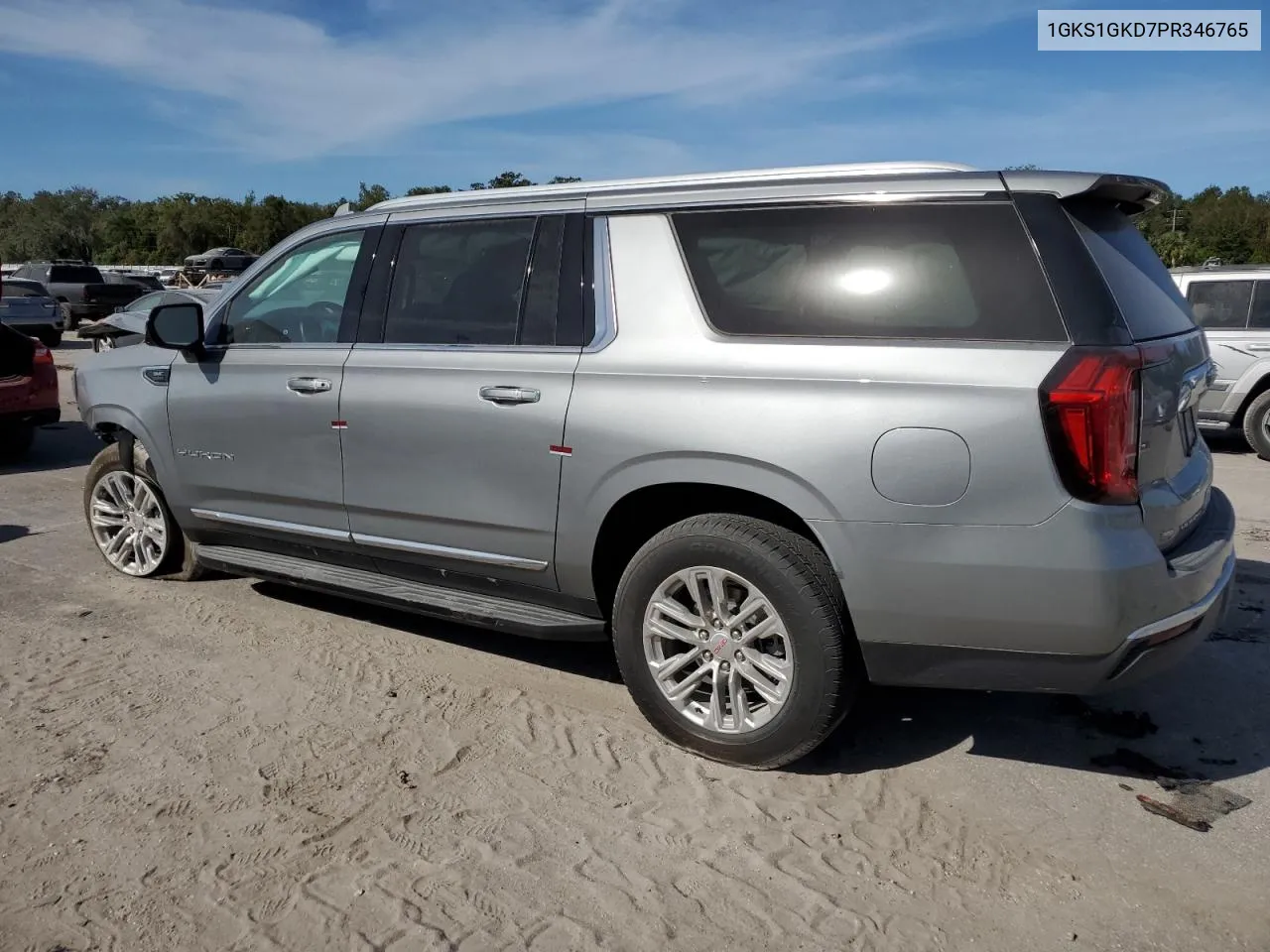 2023 GMC Yukon Xl C1500 Slt VIN: 1GKS1GKD7PR346765 Lot: 75530824