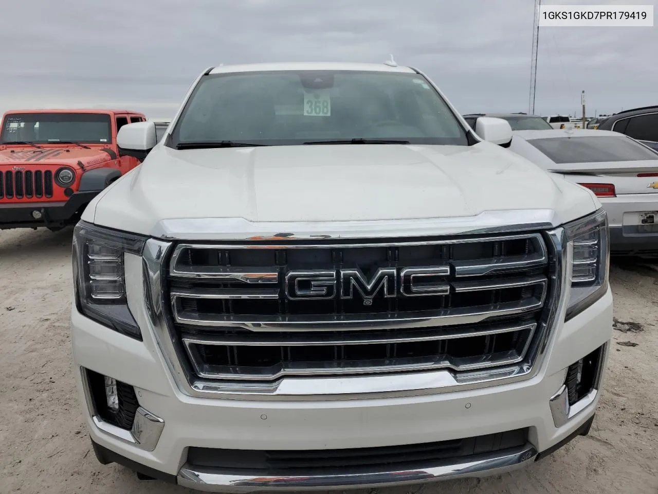 2023 GMC Yukon Xl C1500 Slt VIN: 1GKS1GKD7PR179419 Lot: 76684334