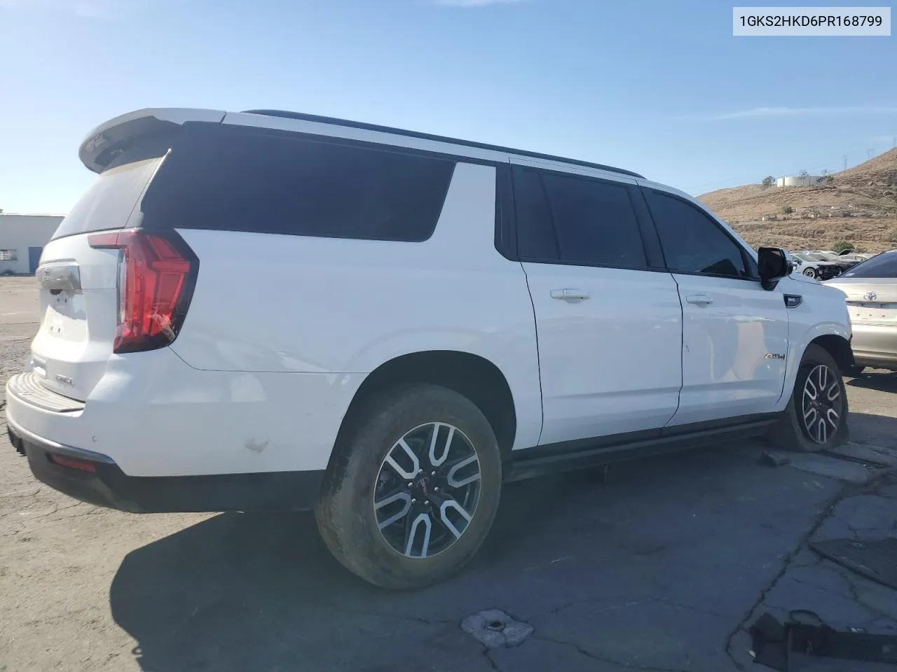 2023 GMC Yukon Xl K1500 At4 VIN: 1GKS2HKD6PR168799 Lot: 76795114