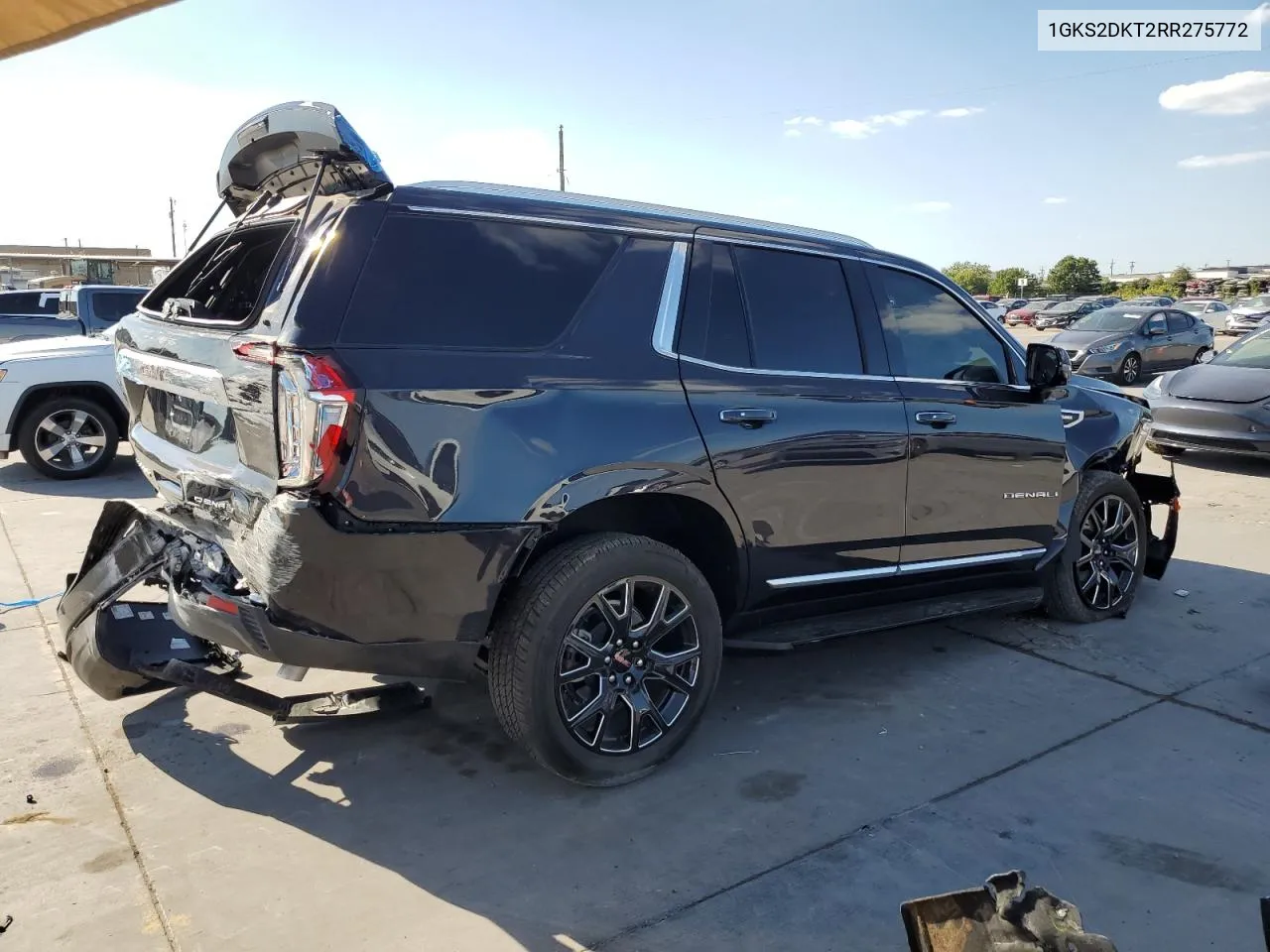 2024 GMC Yukon Denali VIN: 1GKS2DKT2RR275772 Lot: 72265494