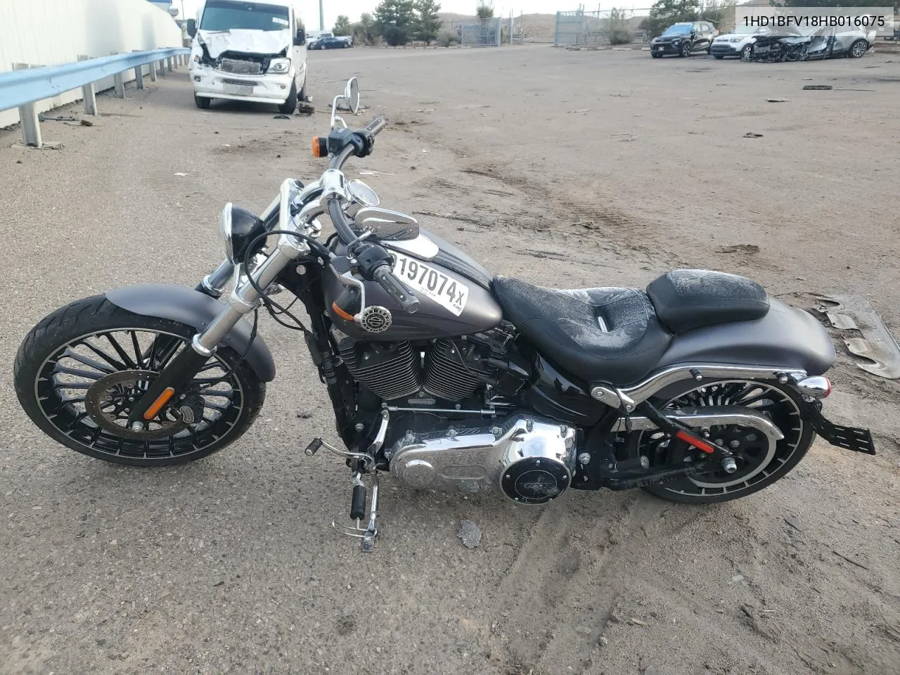 2017 Harley-Davidson Fxsb Breakout VIN: 1HD1BFV18HB016075 Lot: 79197074