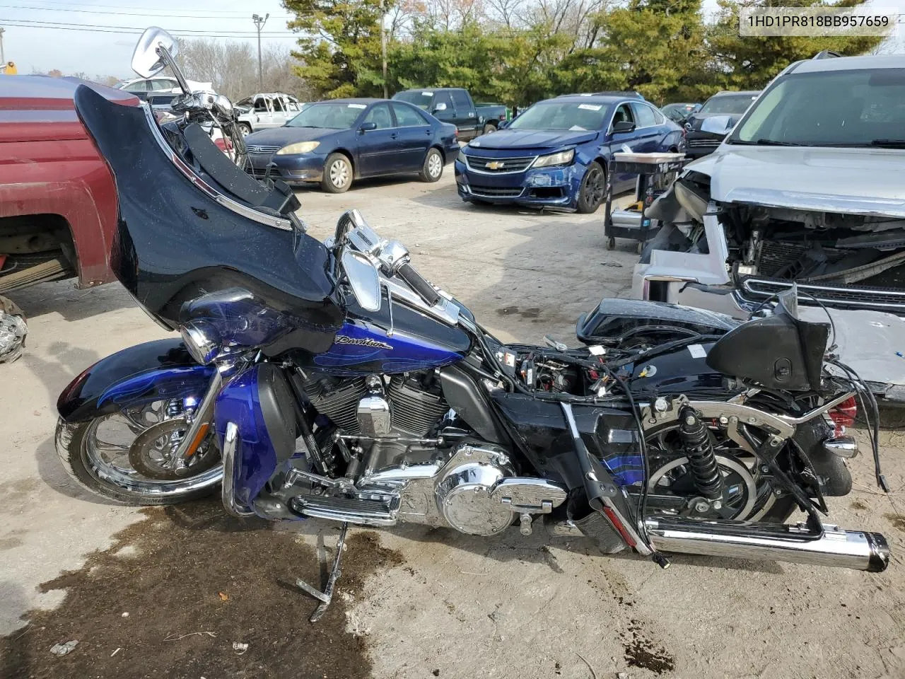 2011 Harley-Davidson Flhtcuse6 VIN: 1HD1PR818BB957659 Lot: 78026084