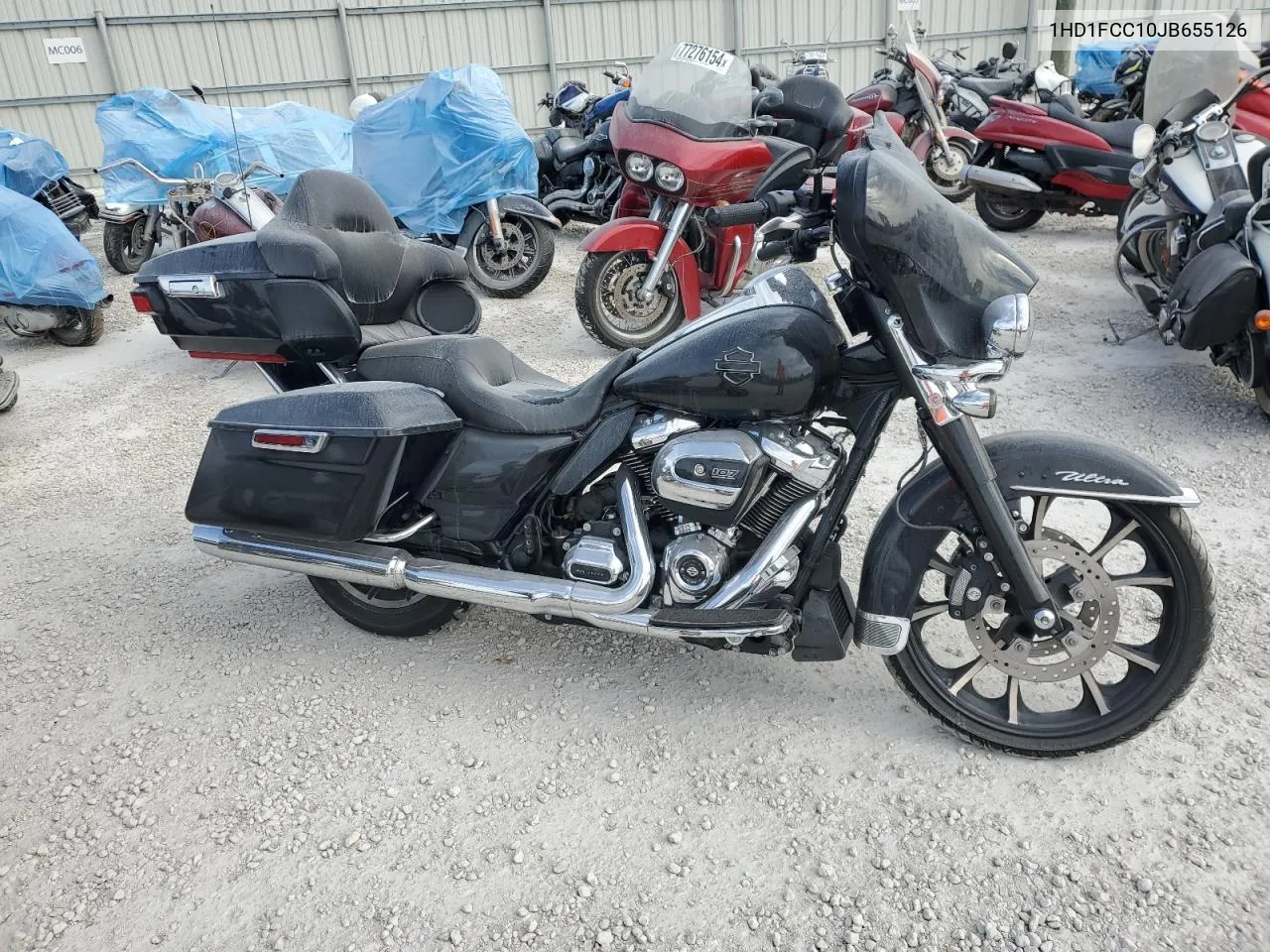 2018 Harley-Davidson Flhtcu Ultra Classic Electra Glide VIN: 1HD1FCC10JB655126 Lot: 77592334