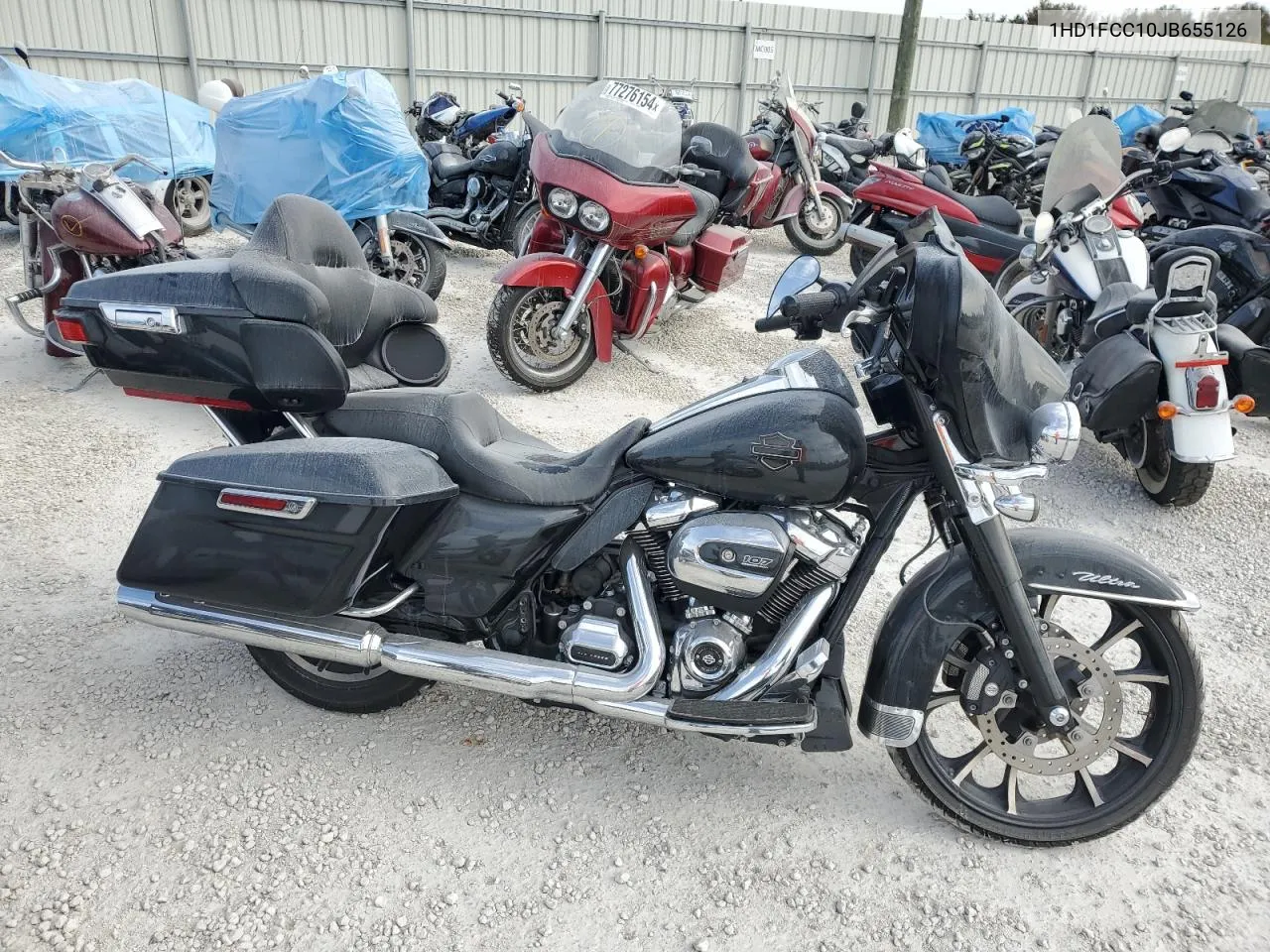 2018 Harley-Davidson Flhtcu Ultra Classic Electra Glide VIN: 1HD1FCC10JB655126 Lot: 77592334