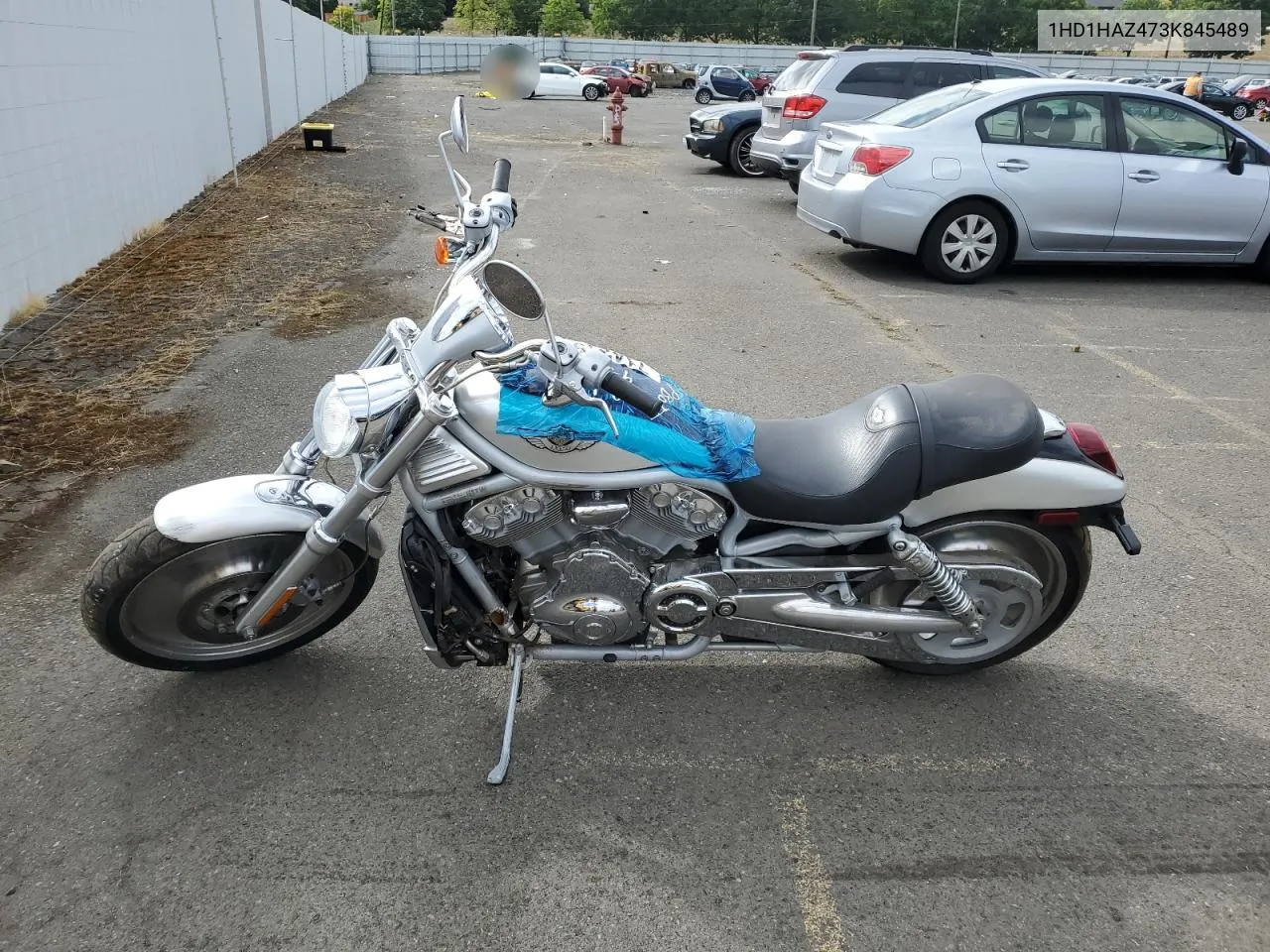 2003 Harley-Davidson Vrsca Anniversary VIN: 1HD1HAZ473K845489 Lot: 71421564