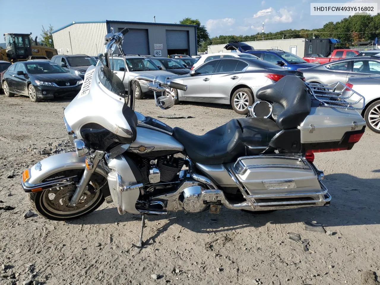 2003 Harley-Davidson Flhtcui Anniversary VIN: 1HD1FCW493Y616802 Lot: 71451314