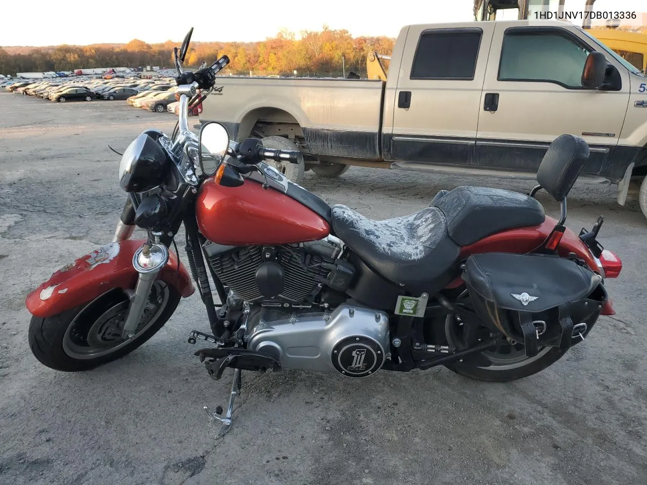 2013 Harley-Davidson Flstfb Fatboy Lo VIN: 1HD1JNV17DB013336 Lot: 75524634