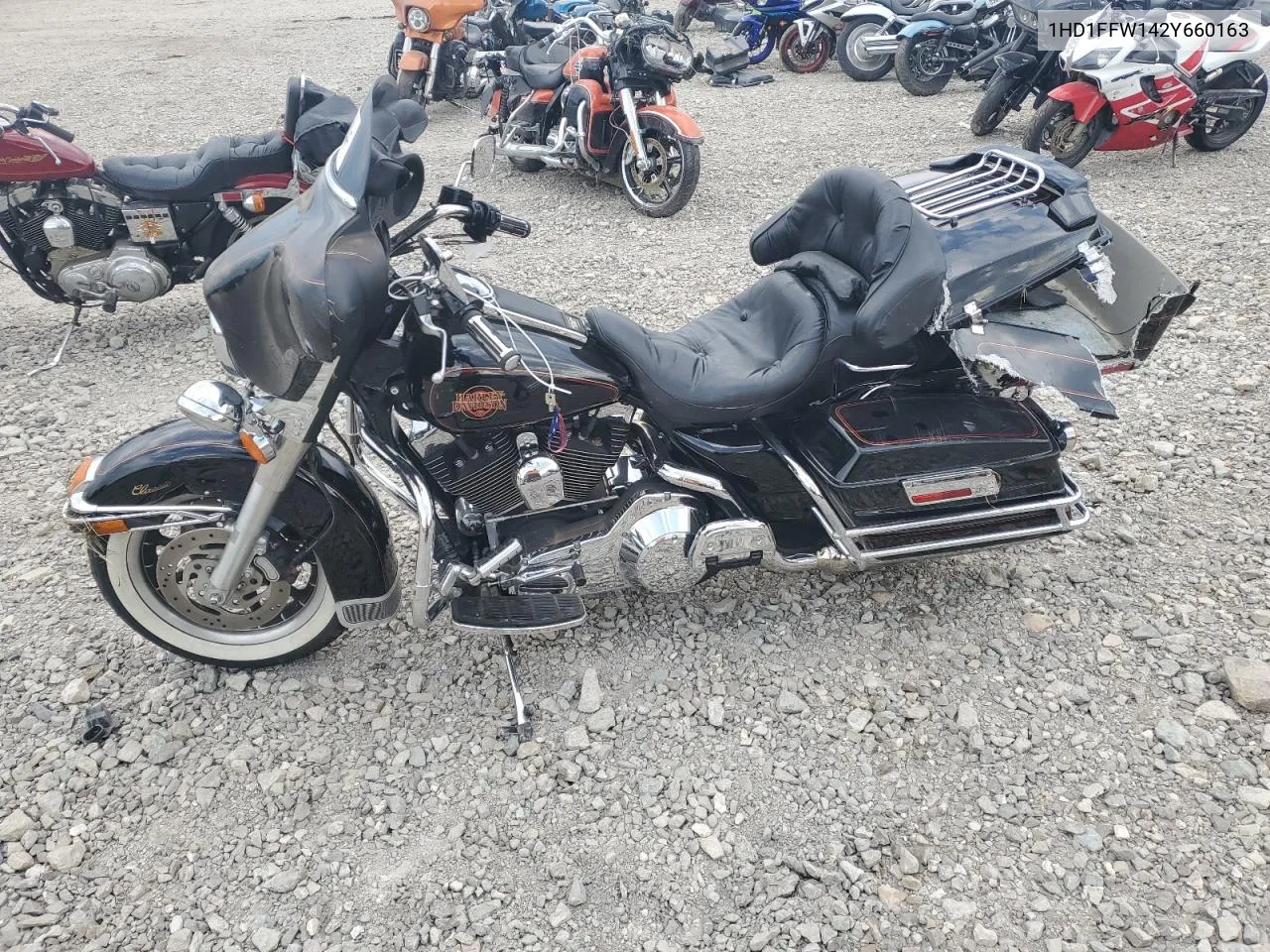 2002 Harley-Davidson Flhtci VIN: 1HD1FFW142Y660163 Lot: 70681904