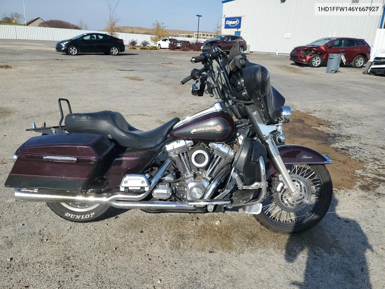 2006 Harley-Davidson Flhtci VIN: 1HD1FFW146Y667927 Lot: 78032804