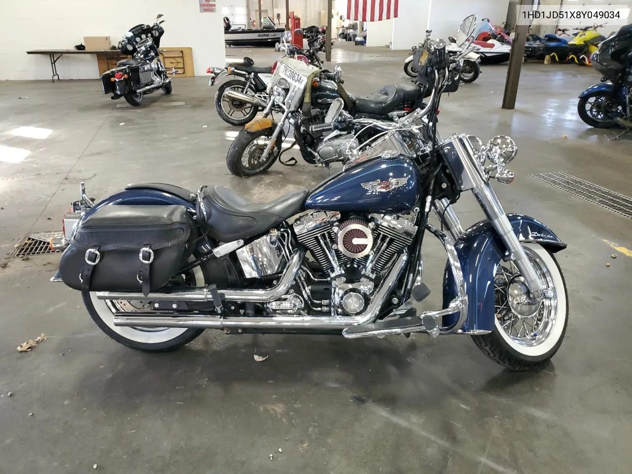 2008 Harley-Davidson Flstn VIN: 1HD1JD51X8Y049034 Lot: 77830734