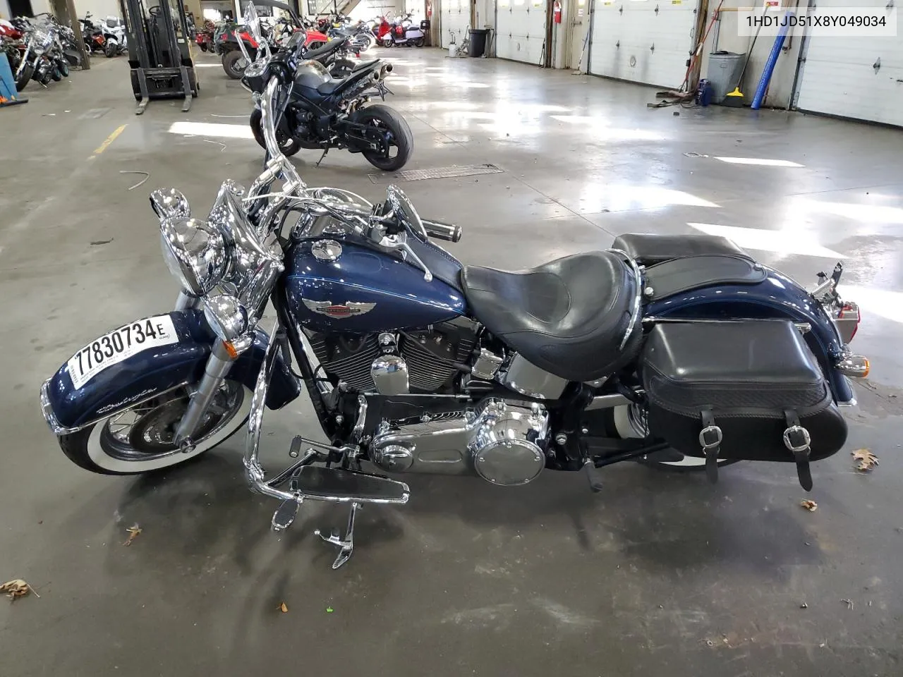 2008 Harley-Davidson Flstn VIN: 1HD1JD51X8Y049034 Lot: 77830734