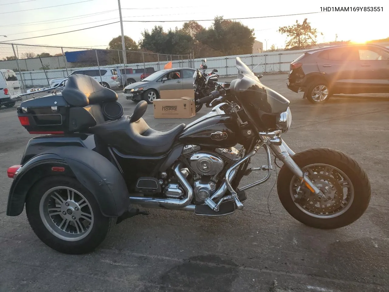 2009 Harley-Davidson Flhtcutg VIN: 1HD1MAM169Y853551 Lot: 78087714