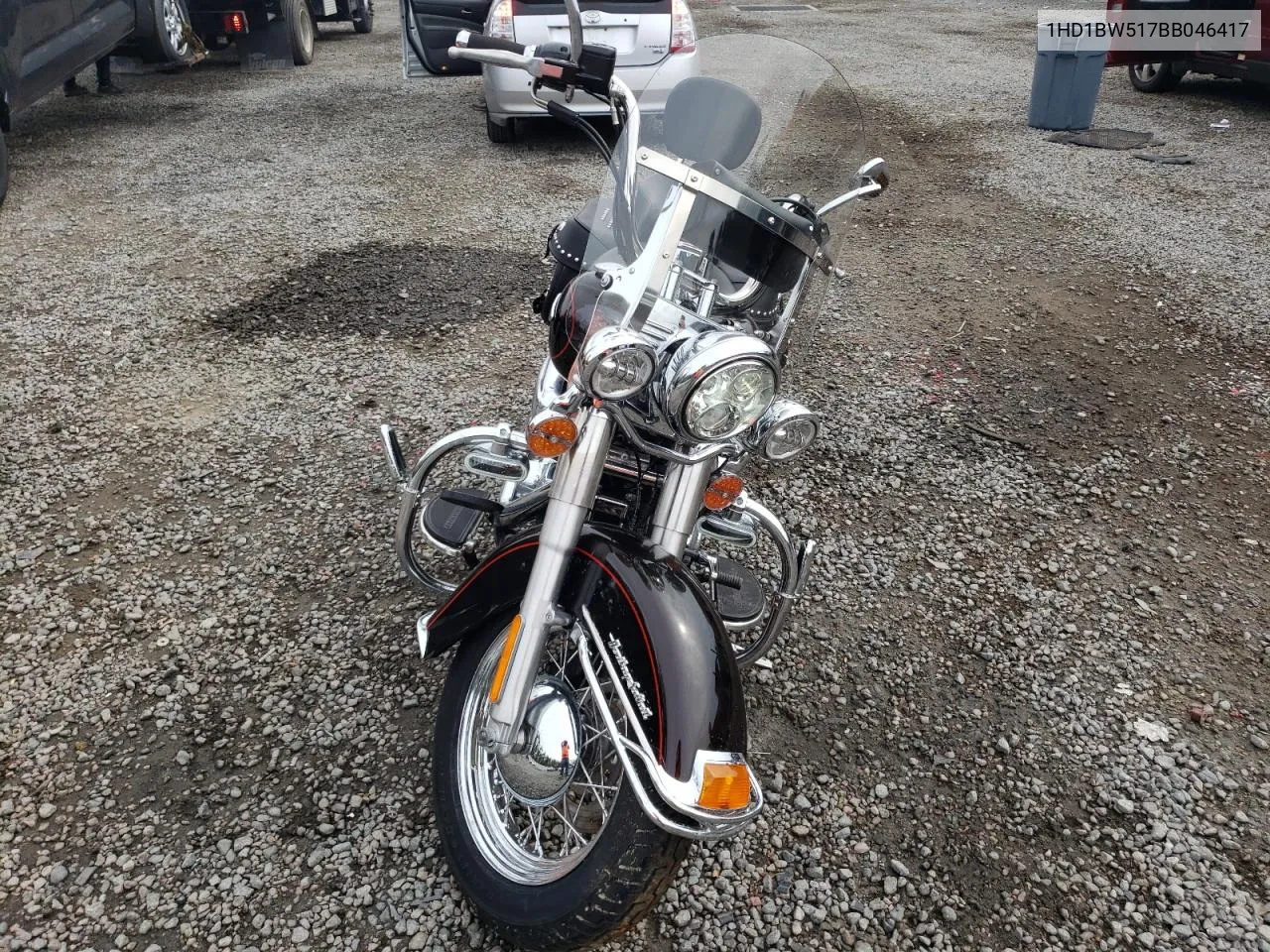 2011 Harley-Davidson Flstc VIN: 1HD1BW517BB046417 Lot: 81532324