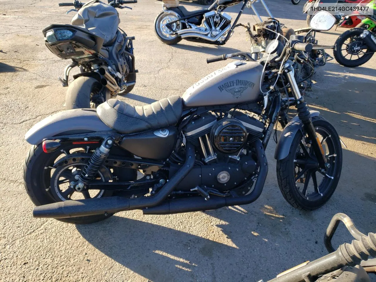 2016 Harley-Davidson Xl883 Iron 883 VIN: 1HD4LE214GC439477 Lot: 75356734